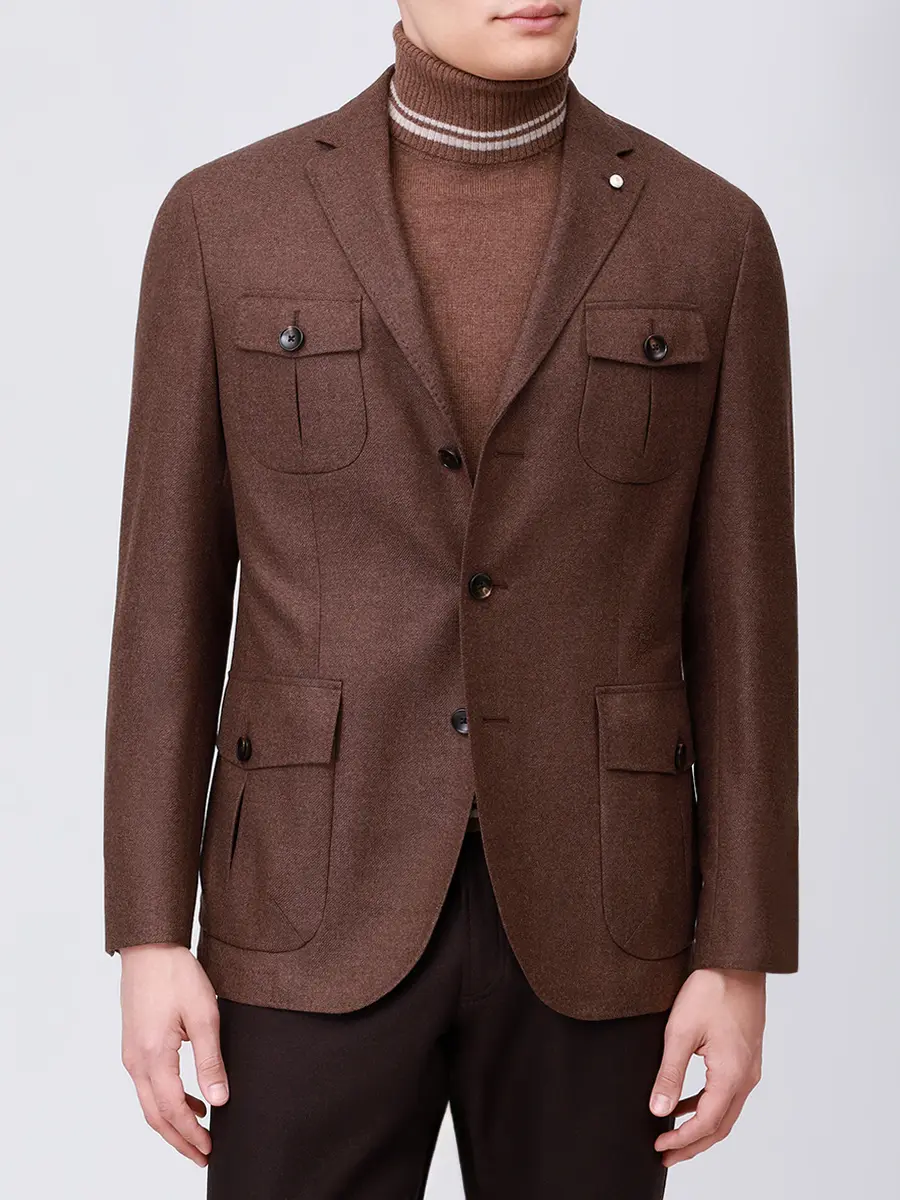 Пиджак шерстяной