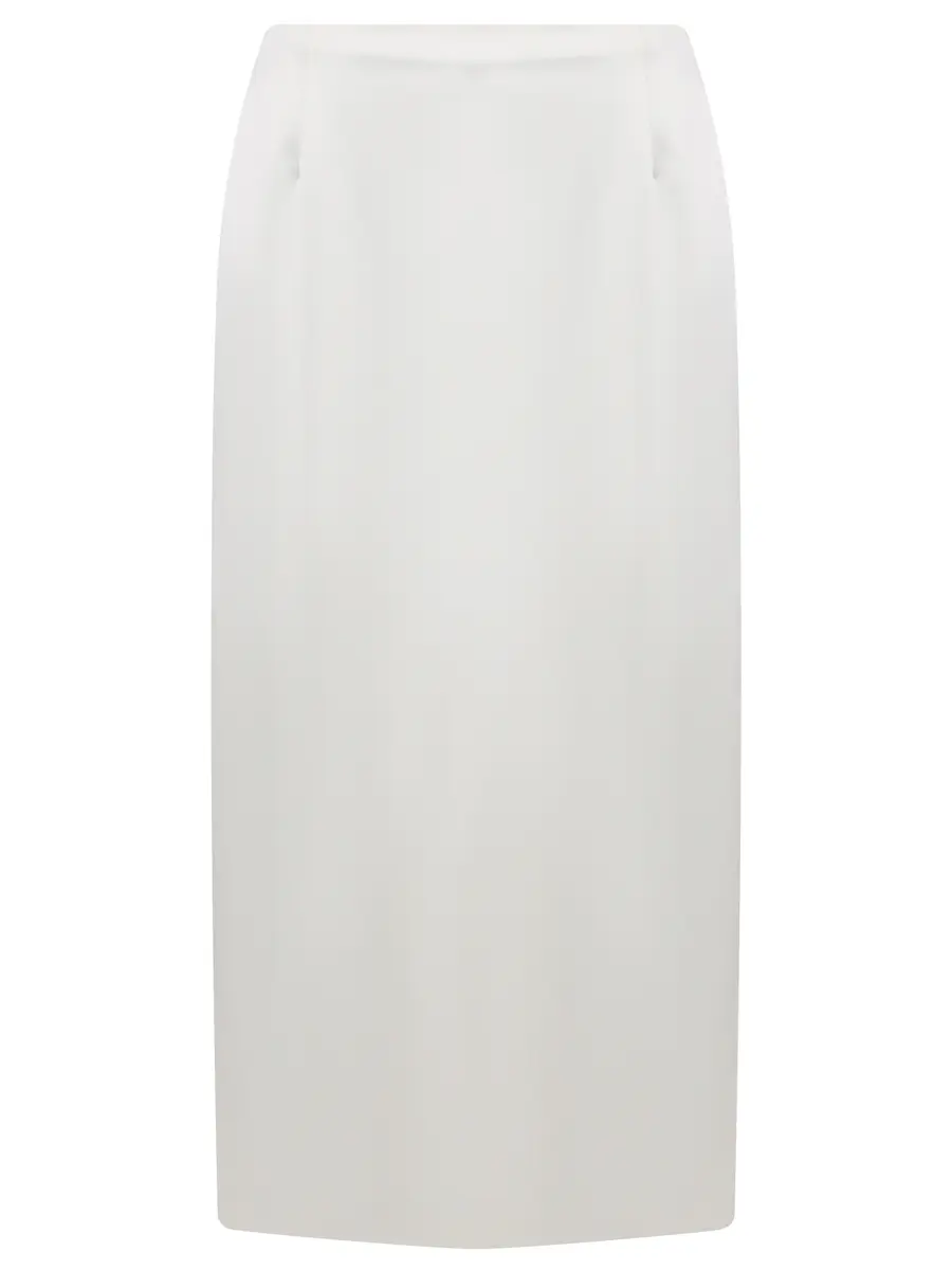 Юбка однотонная