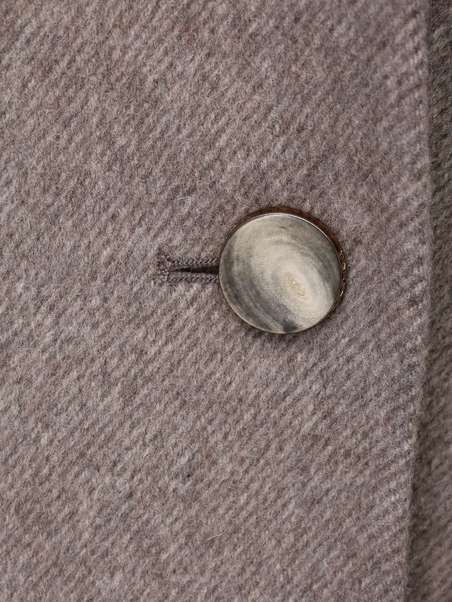 Полупальто кашемировое