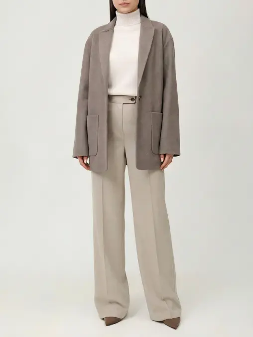 Полупальто кашемировое AGNONA