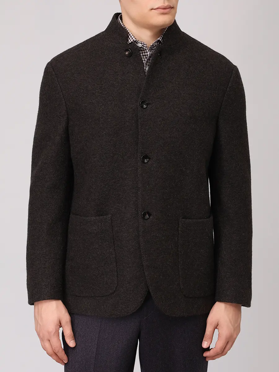 Пиджак из шерсти альпака