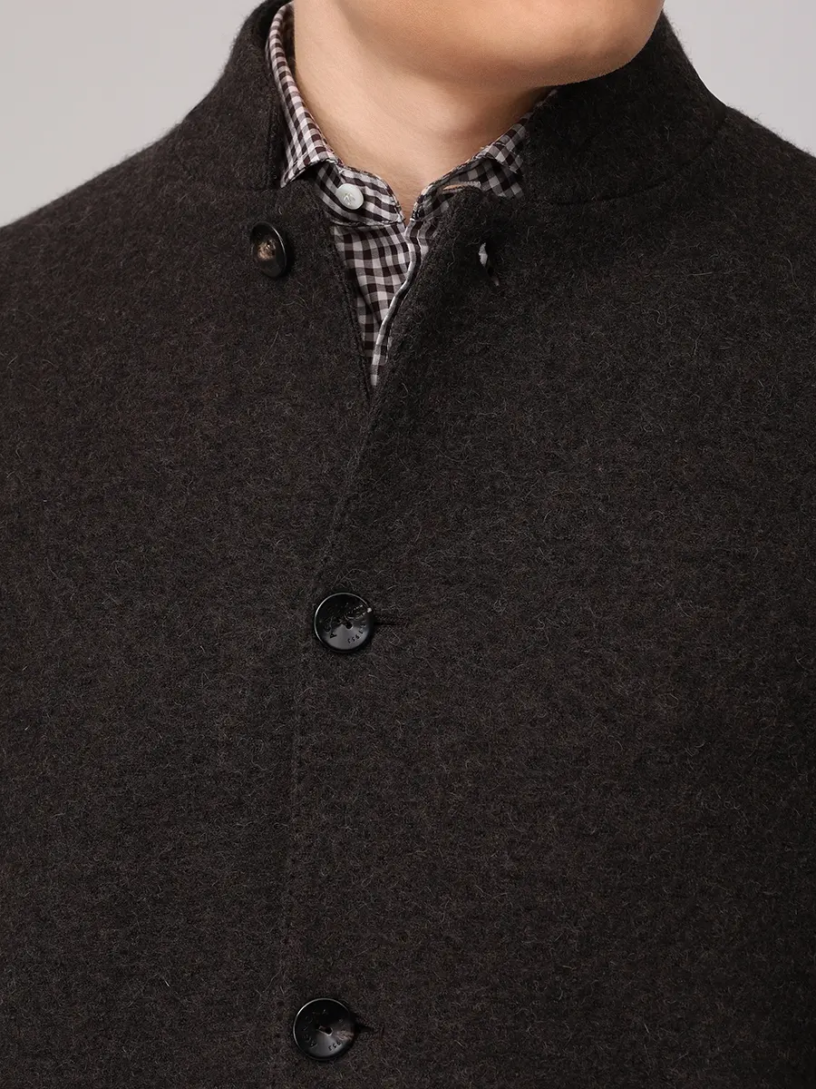 Пиджак из шерсти альпака