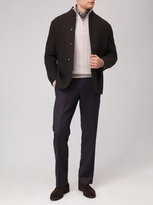 Пиджак из шерсти альпака AGNONA