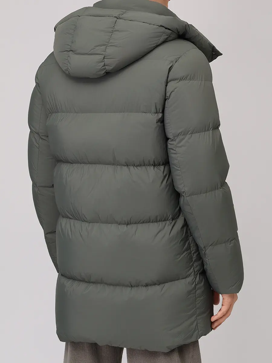 Пуховик стеганый