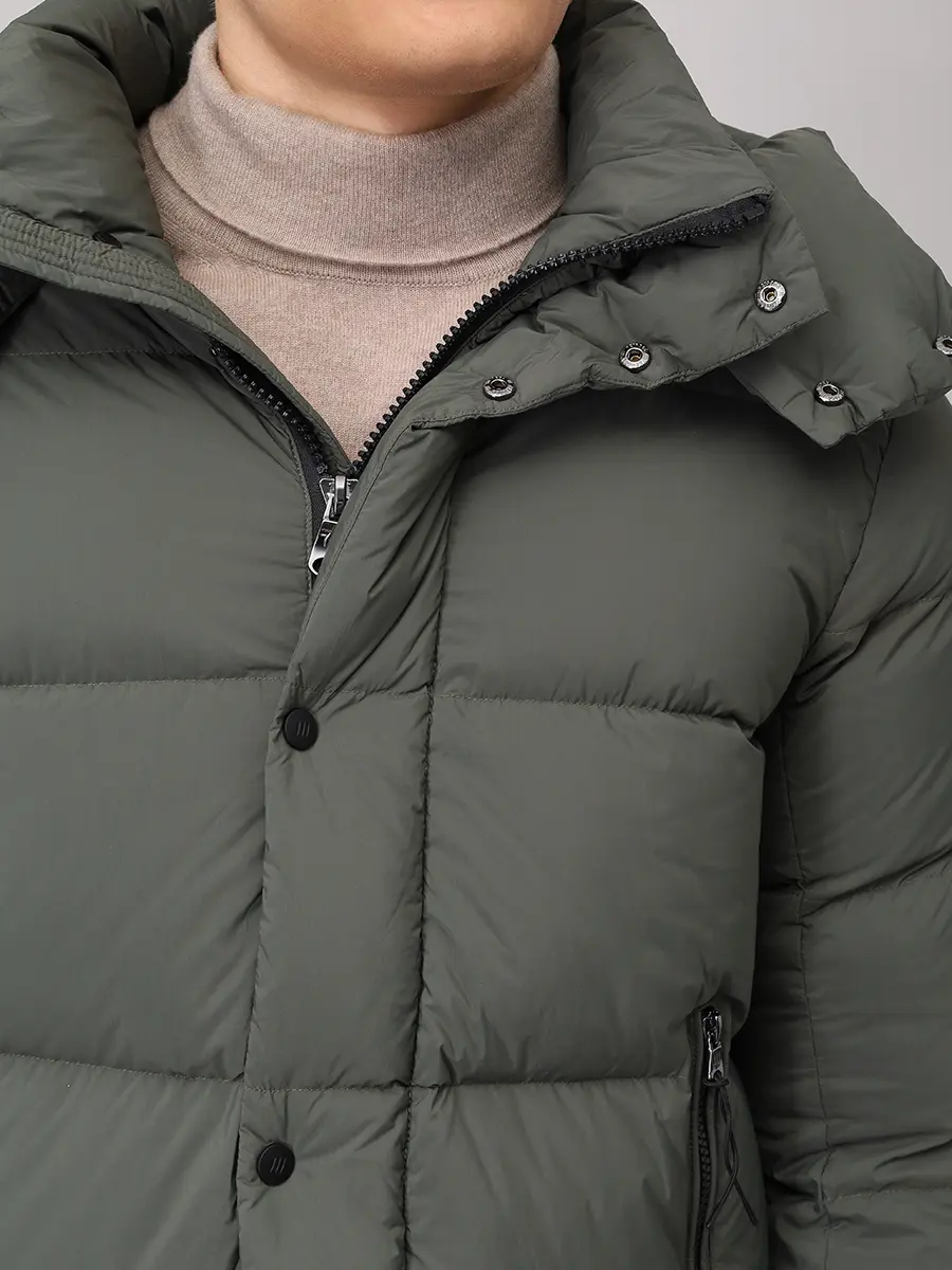 Пуховик стеганый