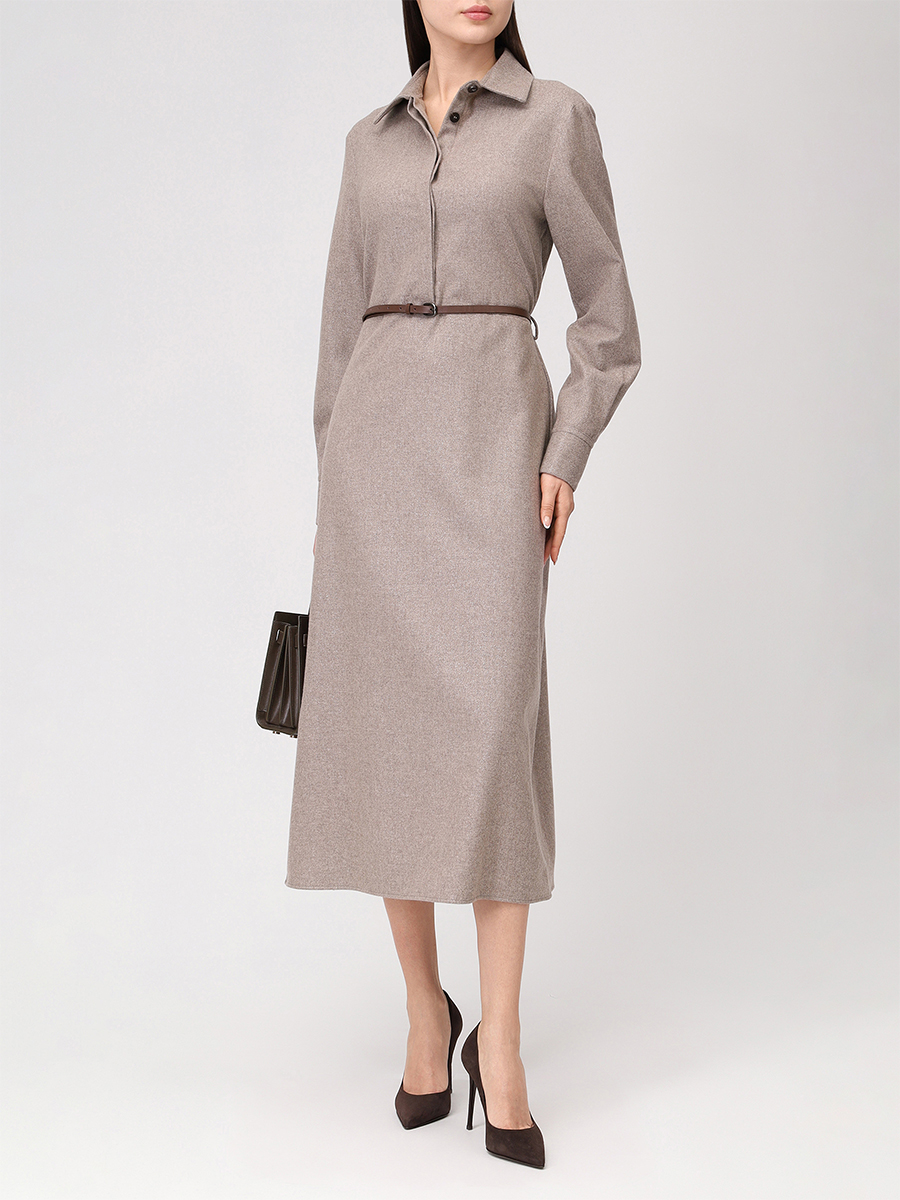 Платье шерстяное