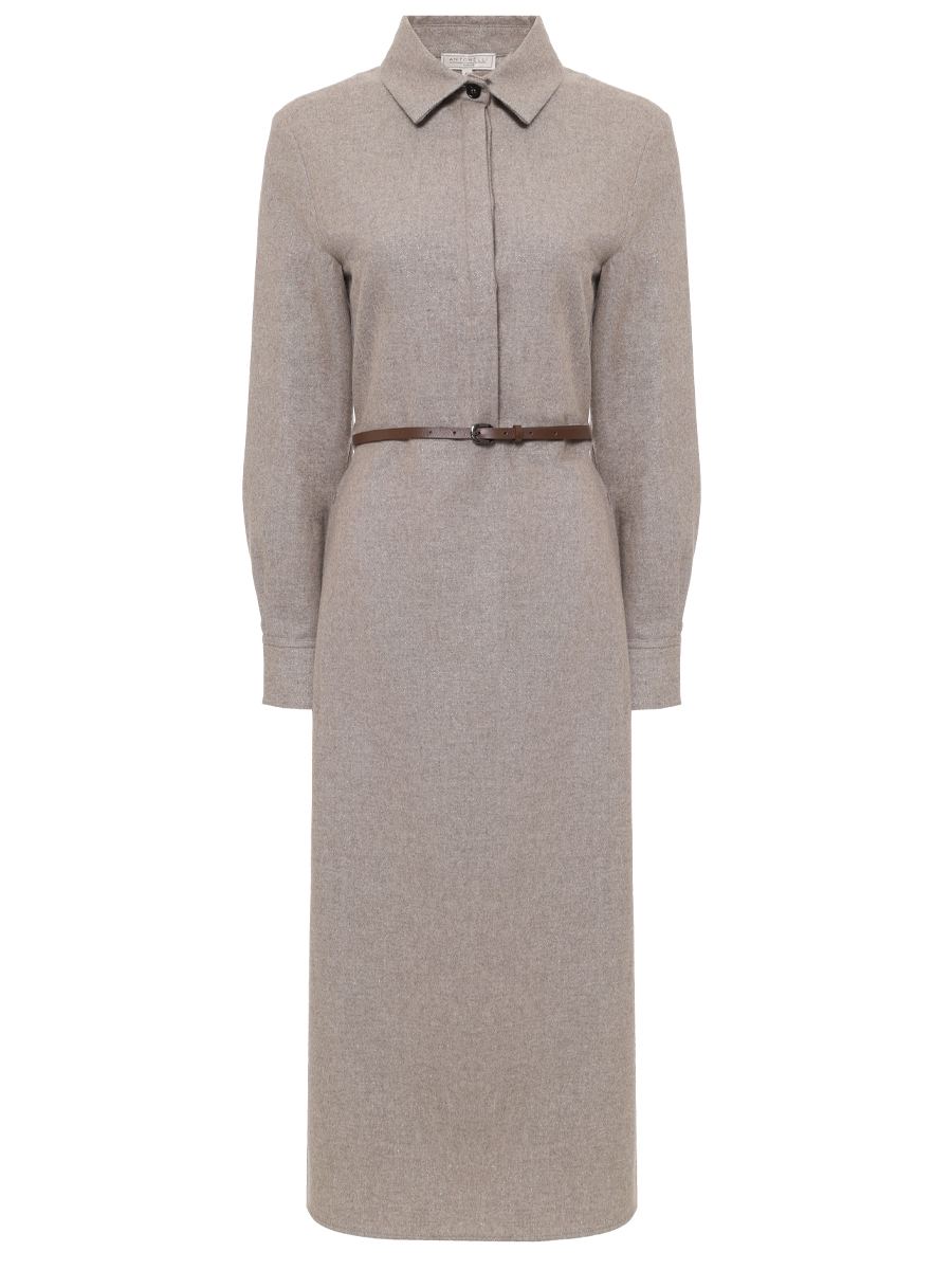 Платье шерстяное