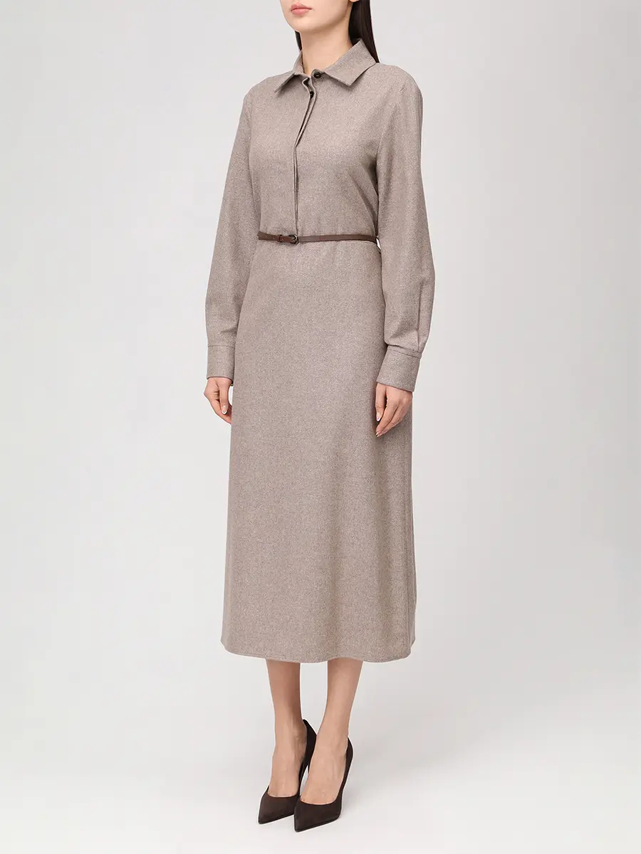 Платье шерстяное