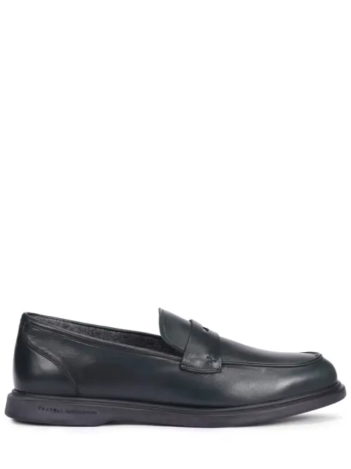 Лоферы кожаные на байке FRATELLI ROSSETTI