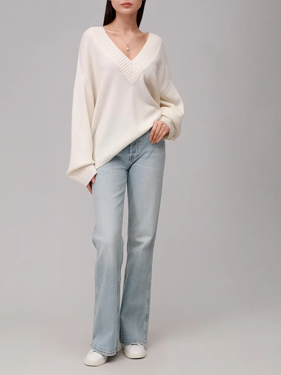 Пуловер кашемировый Sage