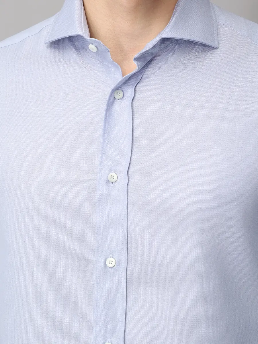 Рубашка Slim Fit из шерсти