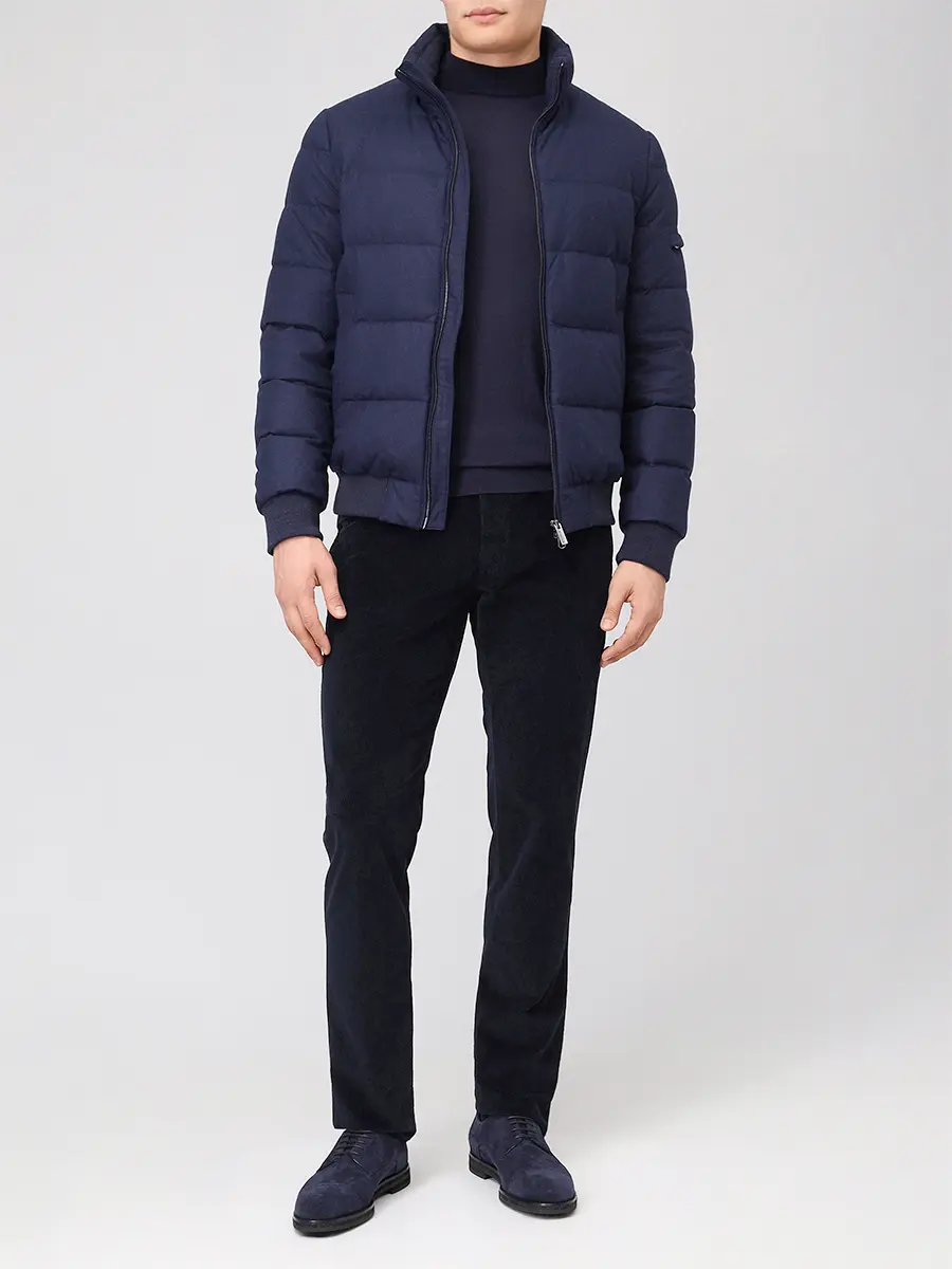 Пуховик стеганый