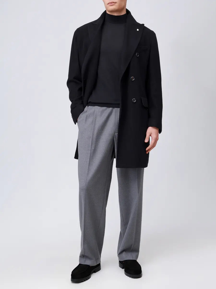 Пальто шерстяное