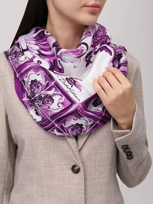 Платок шелковый DOLCE & GABBANA