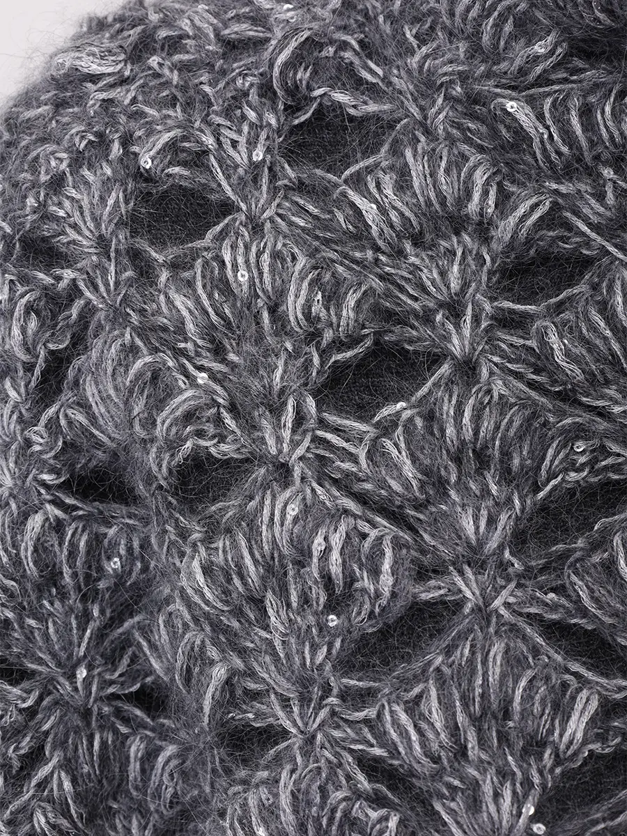 Жилет из мохера