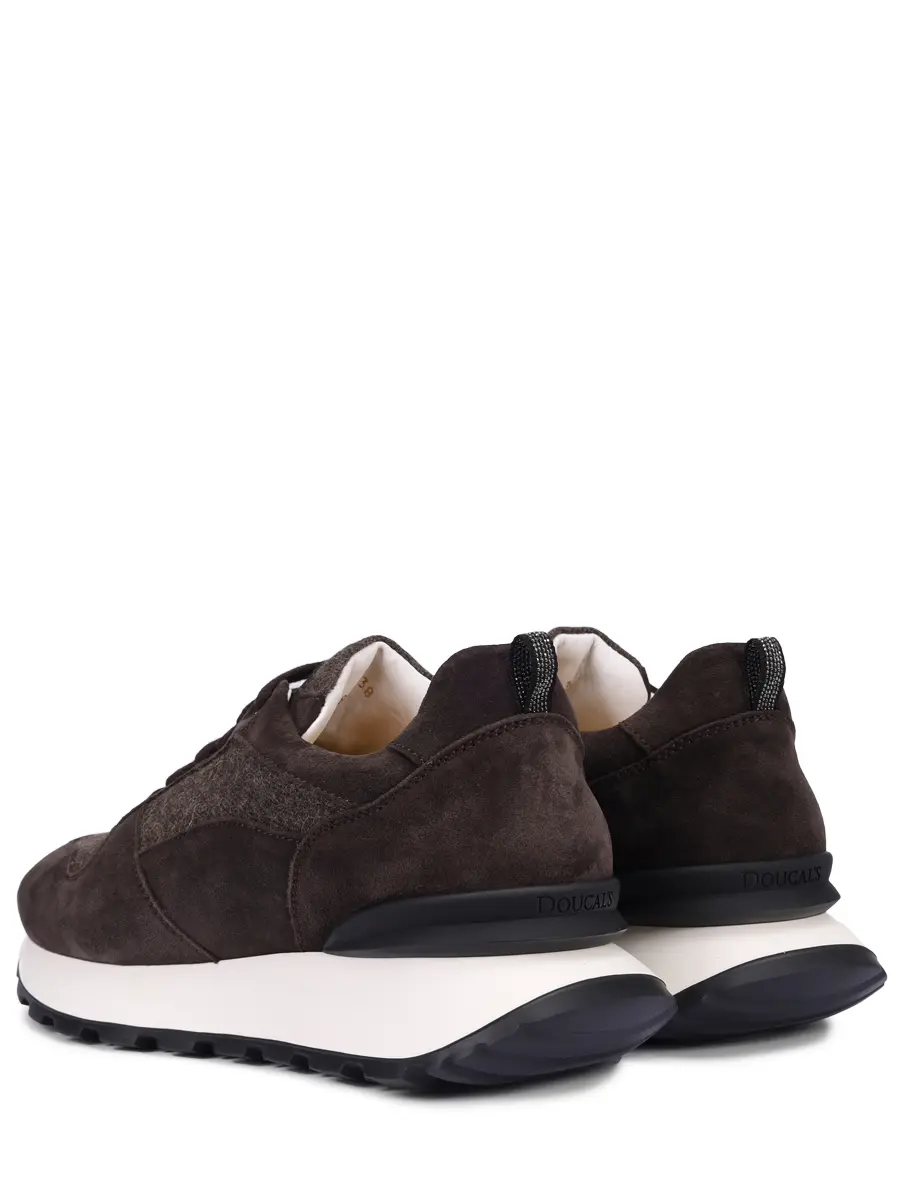 Кроссовки комбинированные на меху