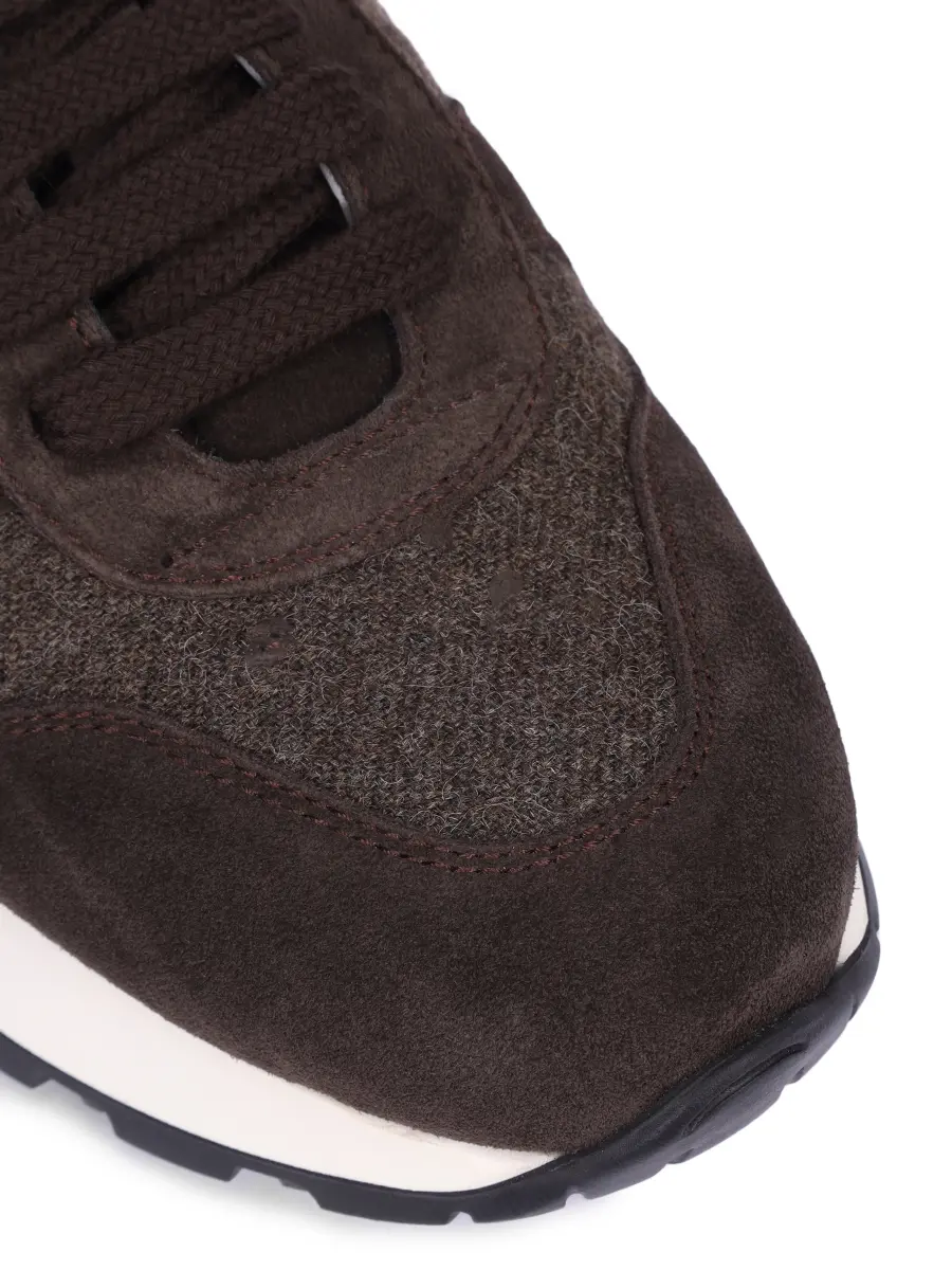 Кроссовки комбинированные на меху