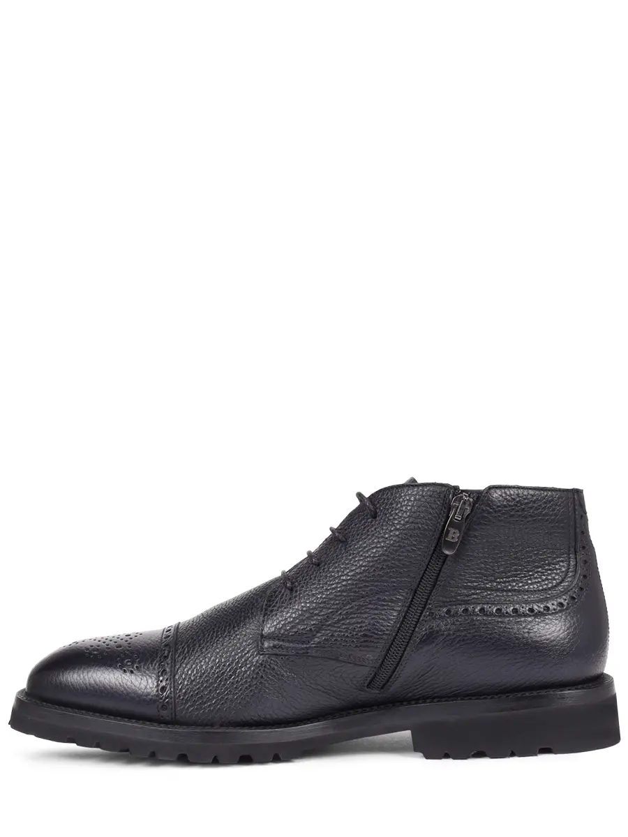 Ботинки кожаные на меху