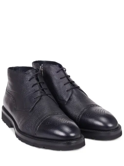 Ботинки кожаные на меху BARRETT