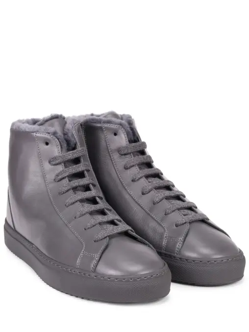 Кеды кожаные на меху DOUCAL`S