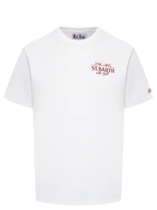Футболка хлопковая MC2 SAINT BARTH