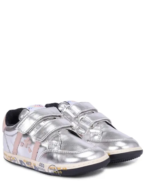 Кеды кожаные Baby Wally на байке PREMIATA