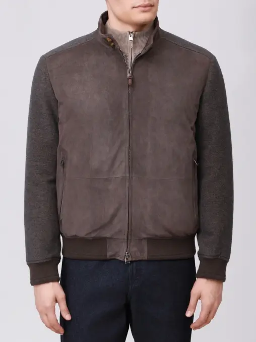 Бомбер комбинированный CANALI