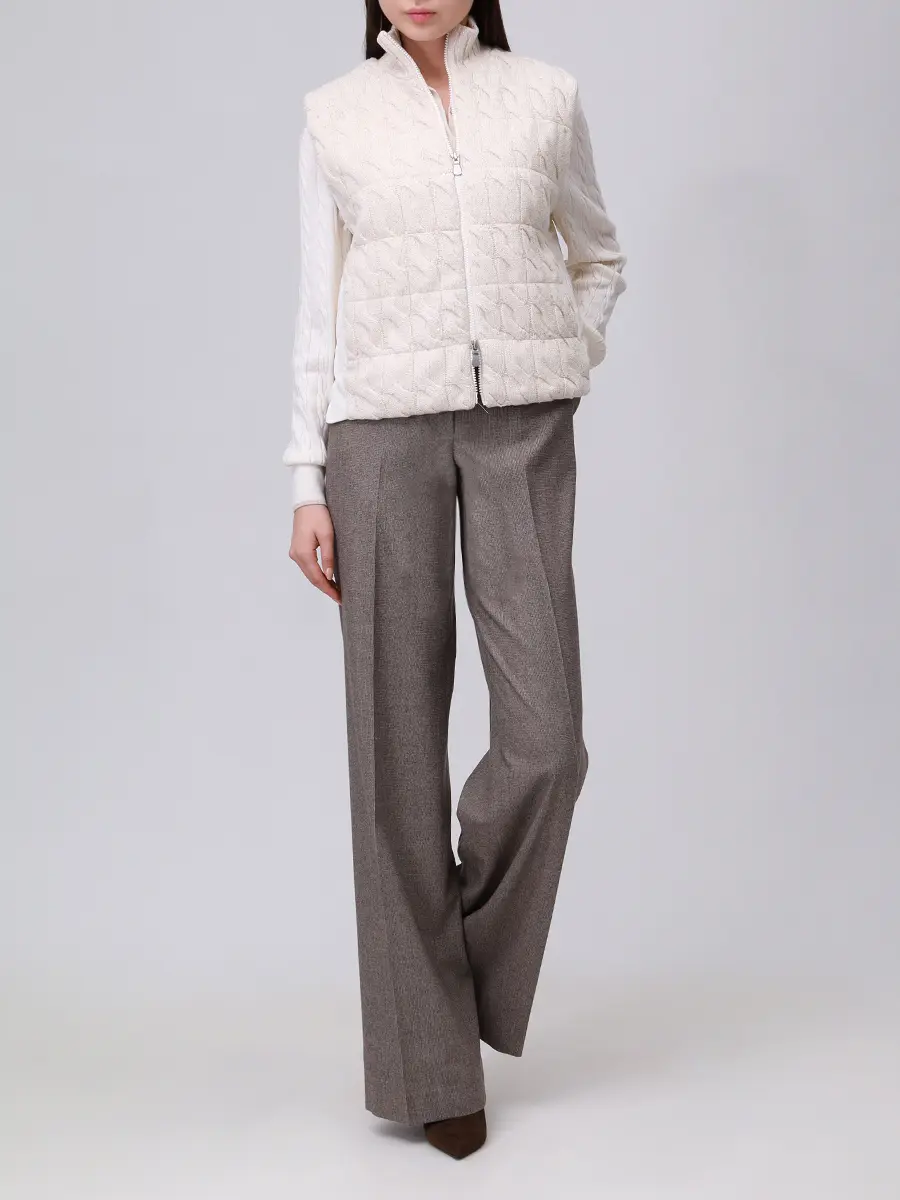 Жилет из шерсти и кашемира