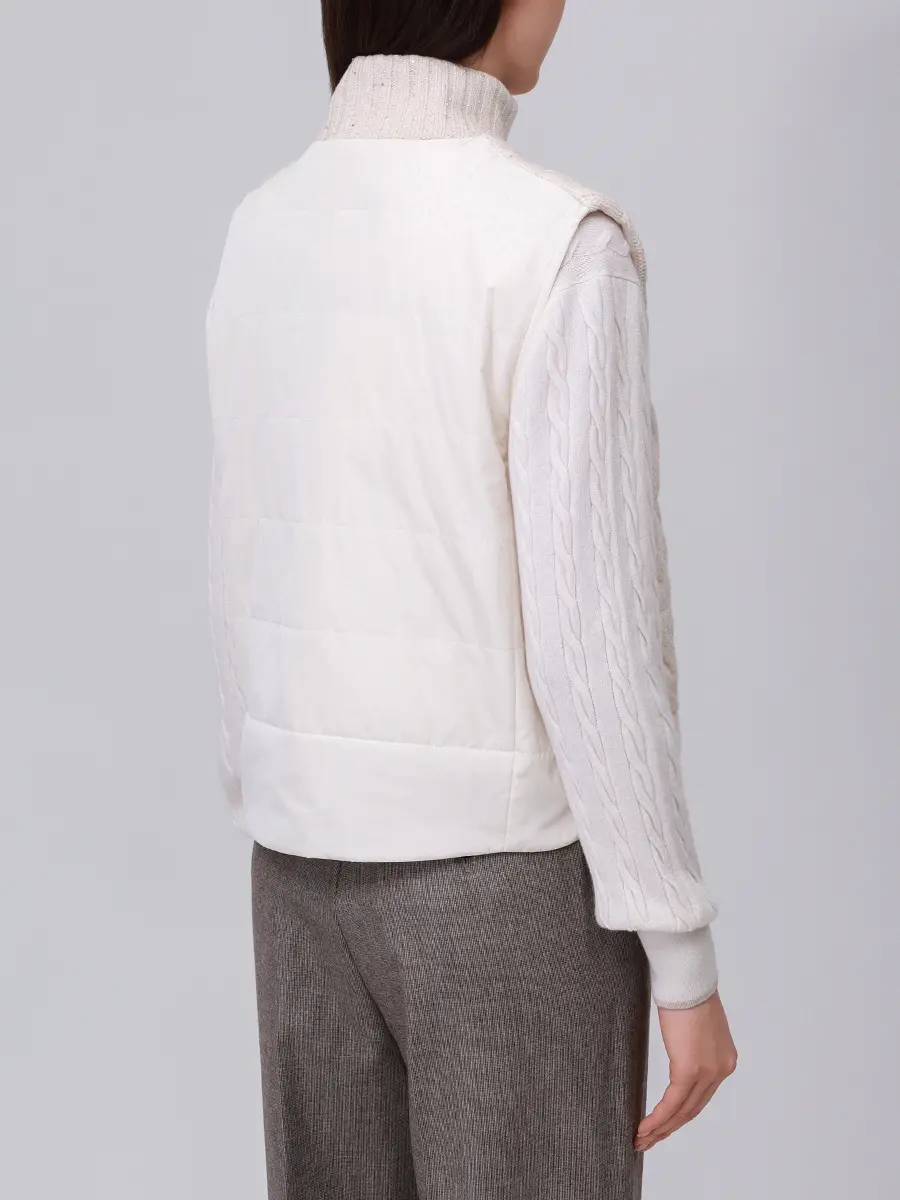 Жилет из шерсти и кашемира