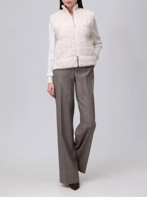 Жилет из шерсти и кашемира GRAN SASSO