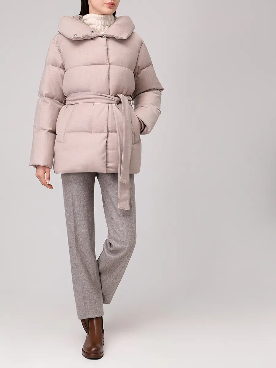 Пуховик стеганый