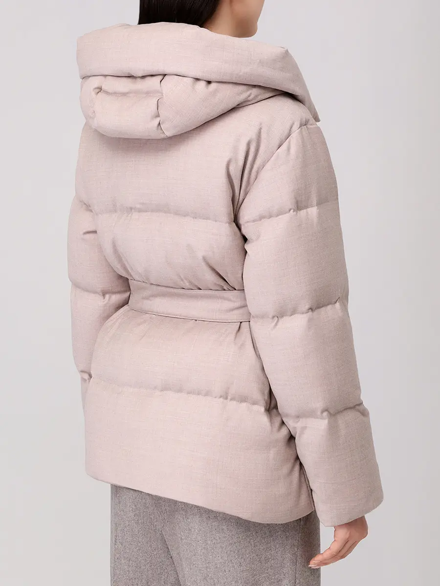 Пуховик стеганый