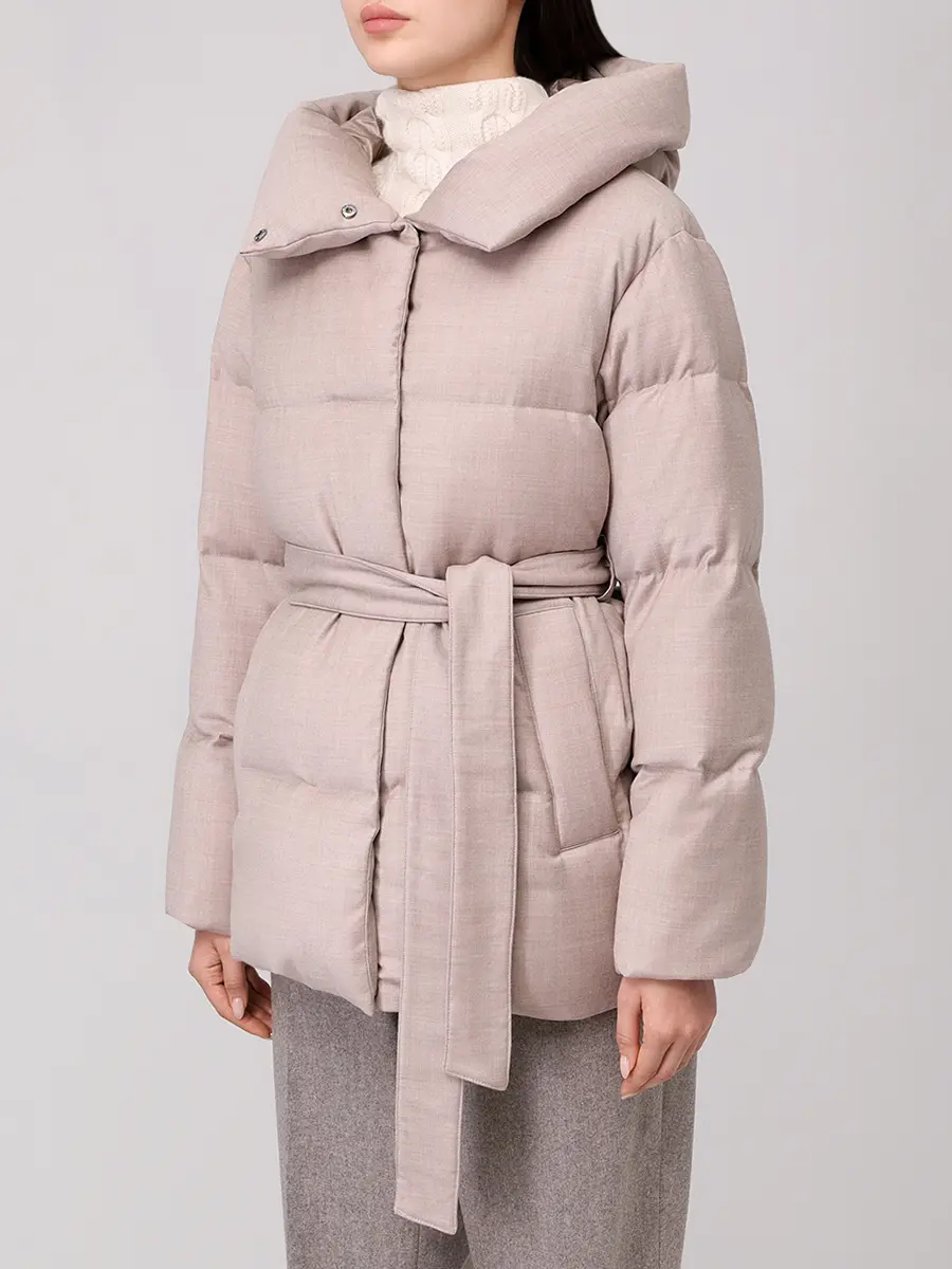 Пуховик стеганый