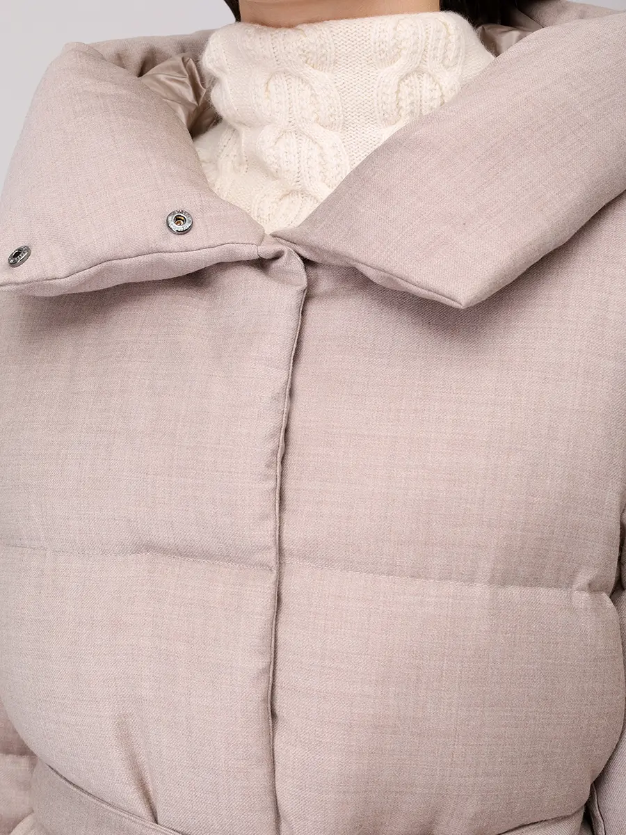 Пуховик стеганый