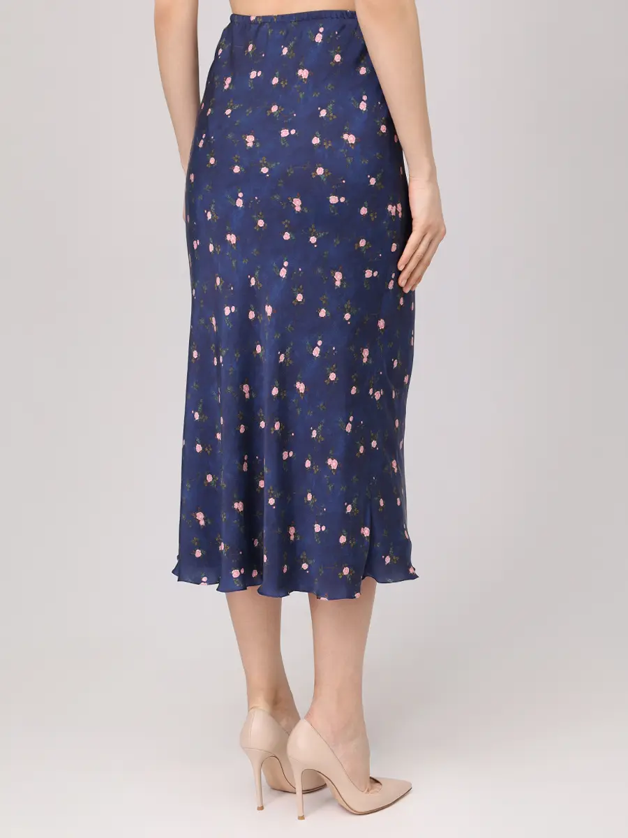 Юбка шелковая