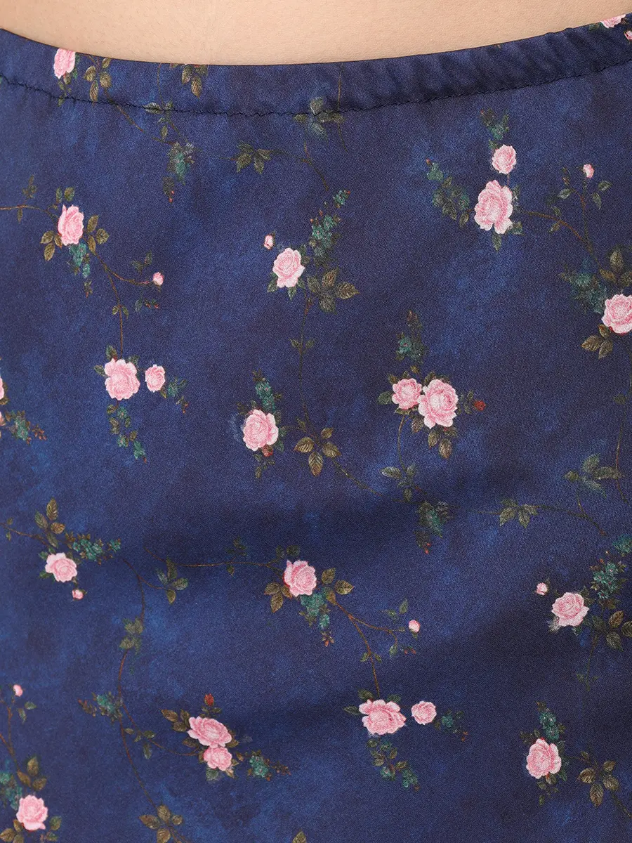 Юбка шелковая