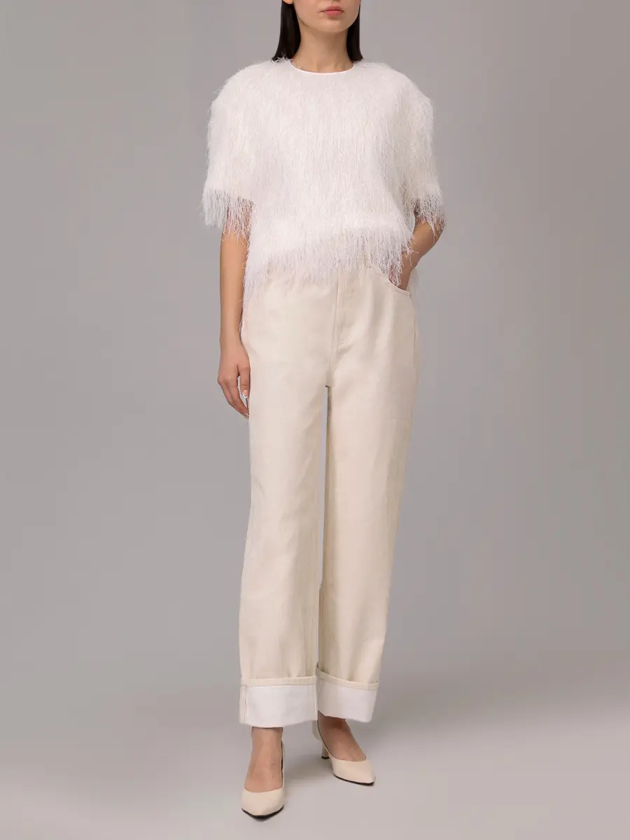 Джинсы хлопковые Asmar