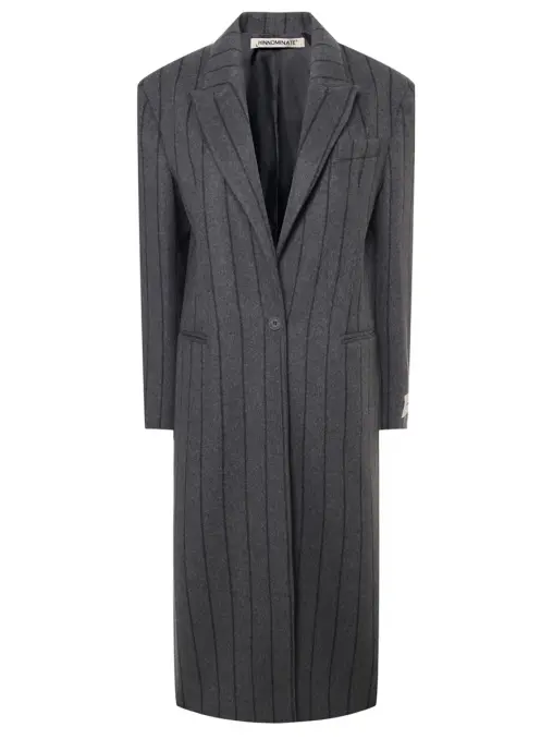 Пальто в полоску HINNOMINATE