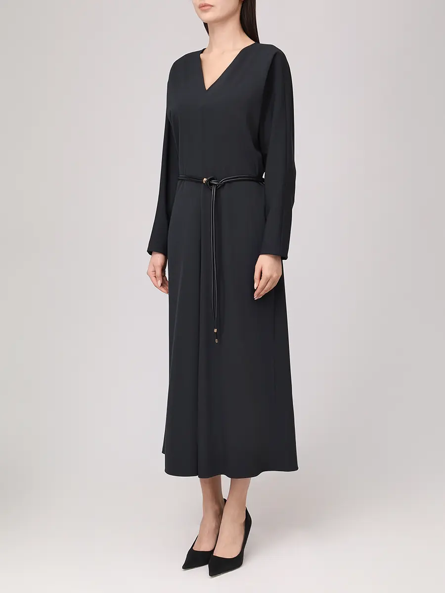 Платье шерстяное