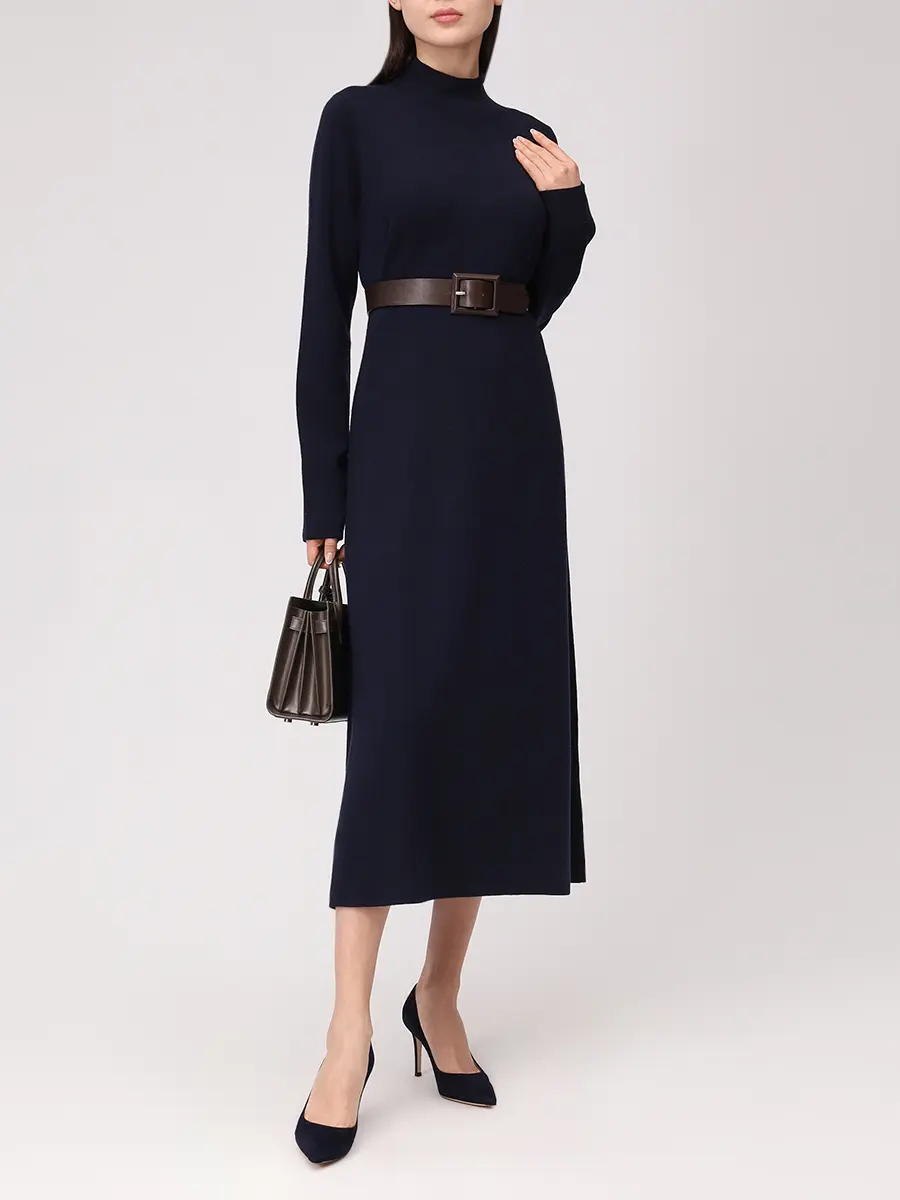 Платье шерстяное