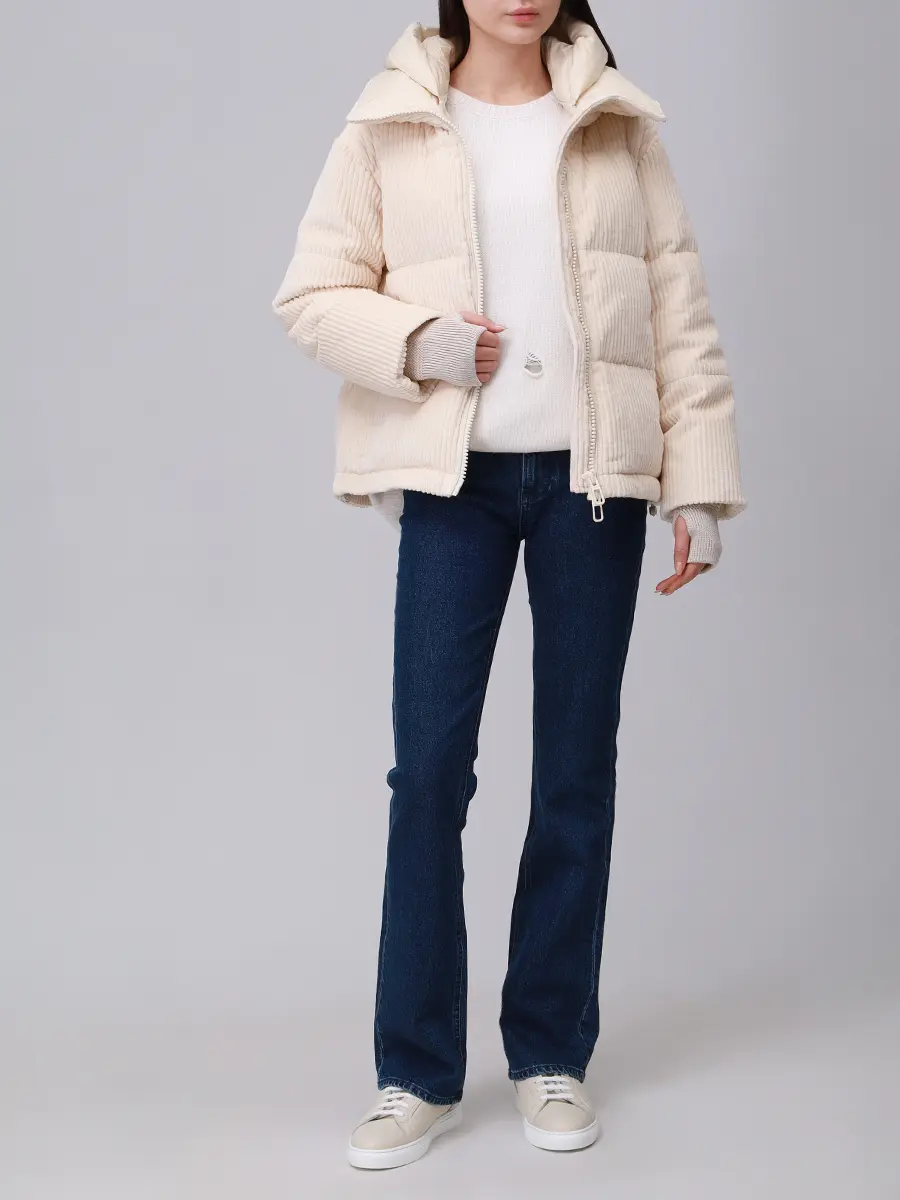 Пуховик стеганый