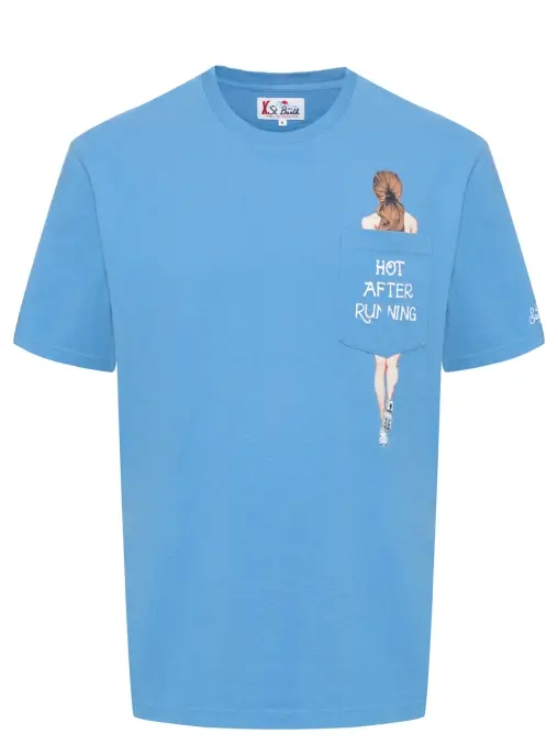 Футболка хлопковая MC2 SAINT BARTH