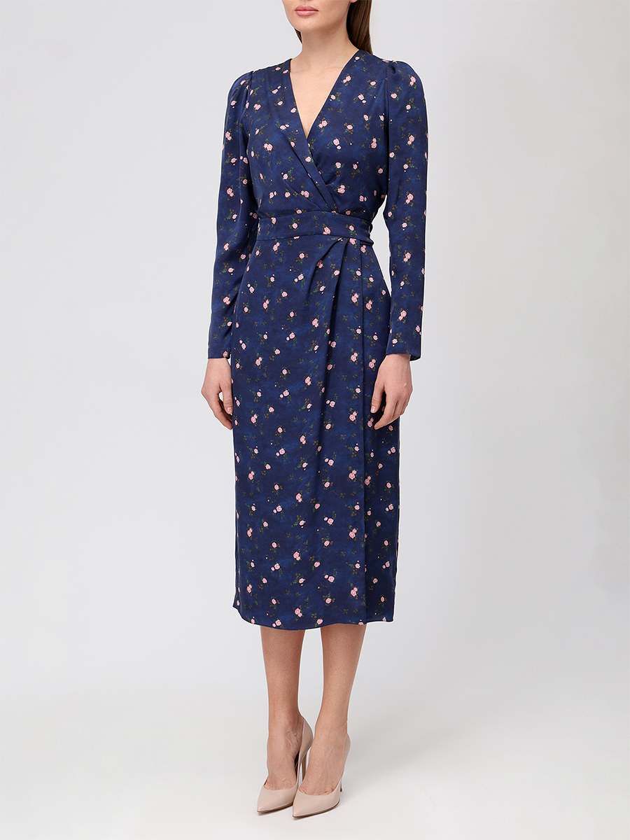 Платье шелковое