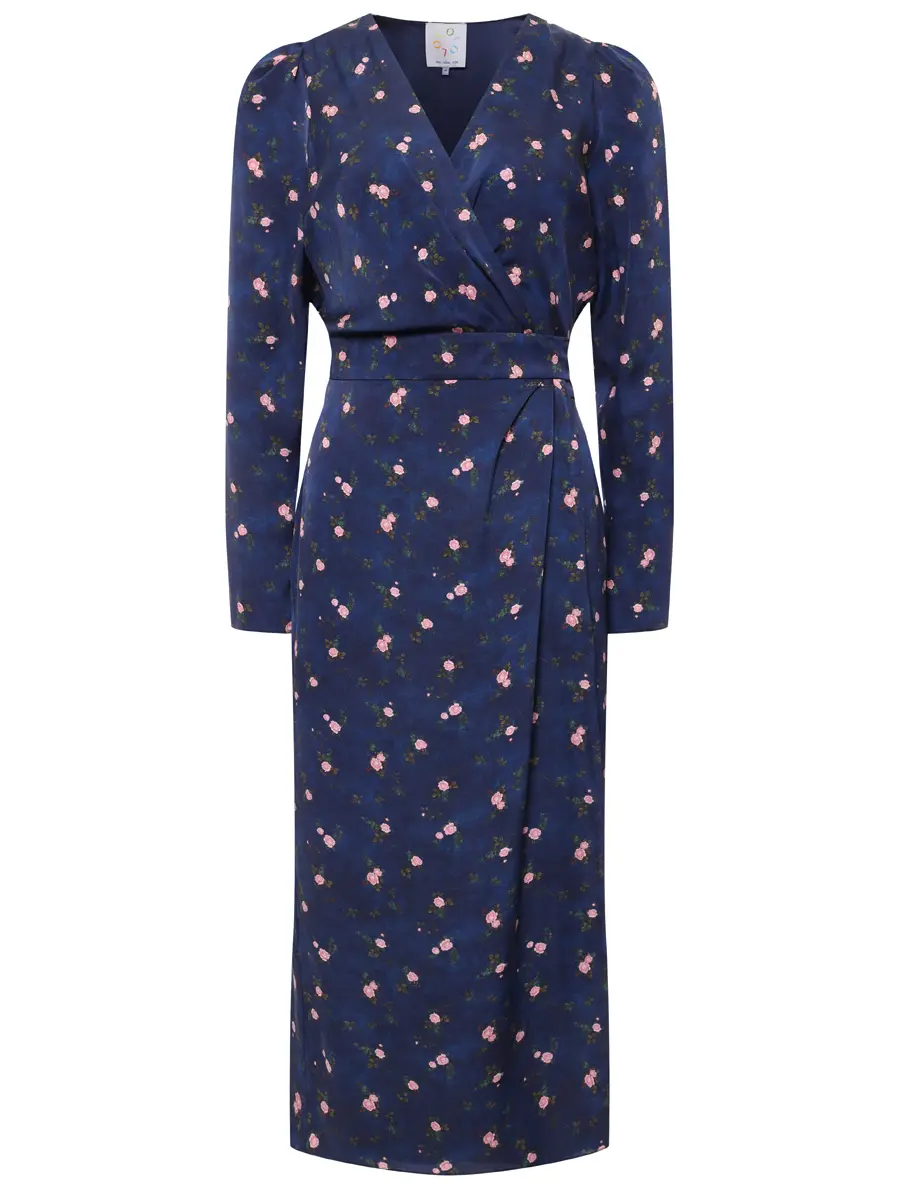 Платье шелковое