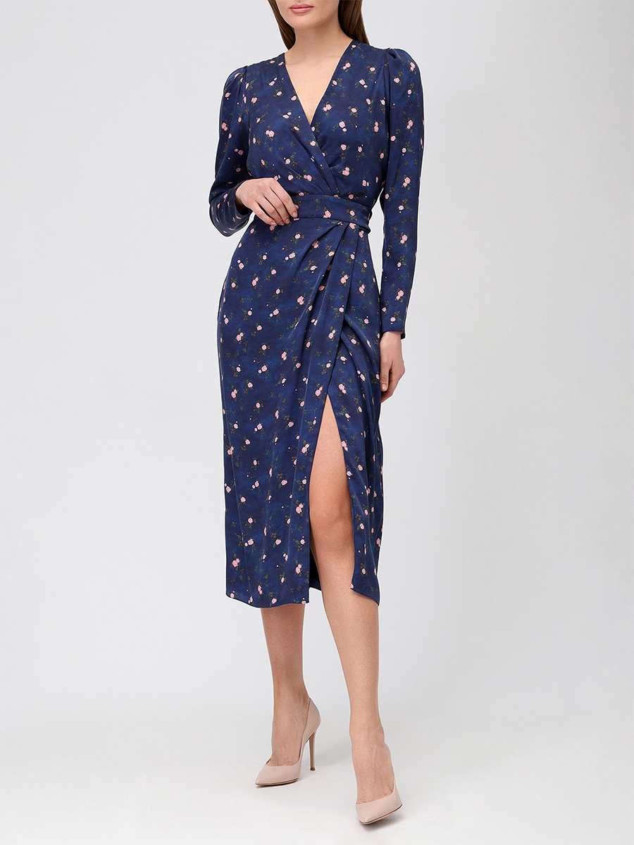 Платье шелковое