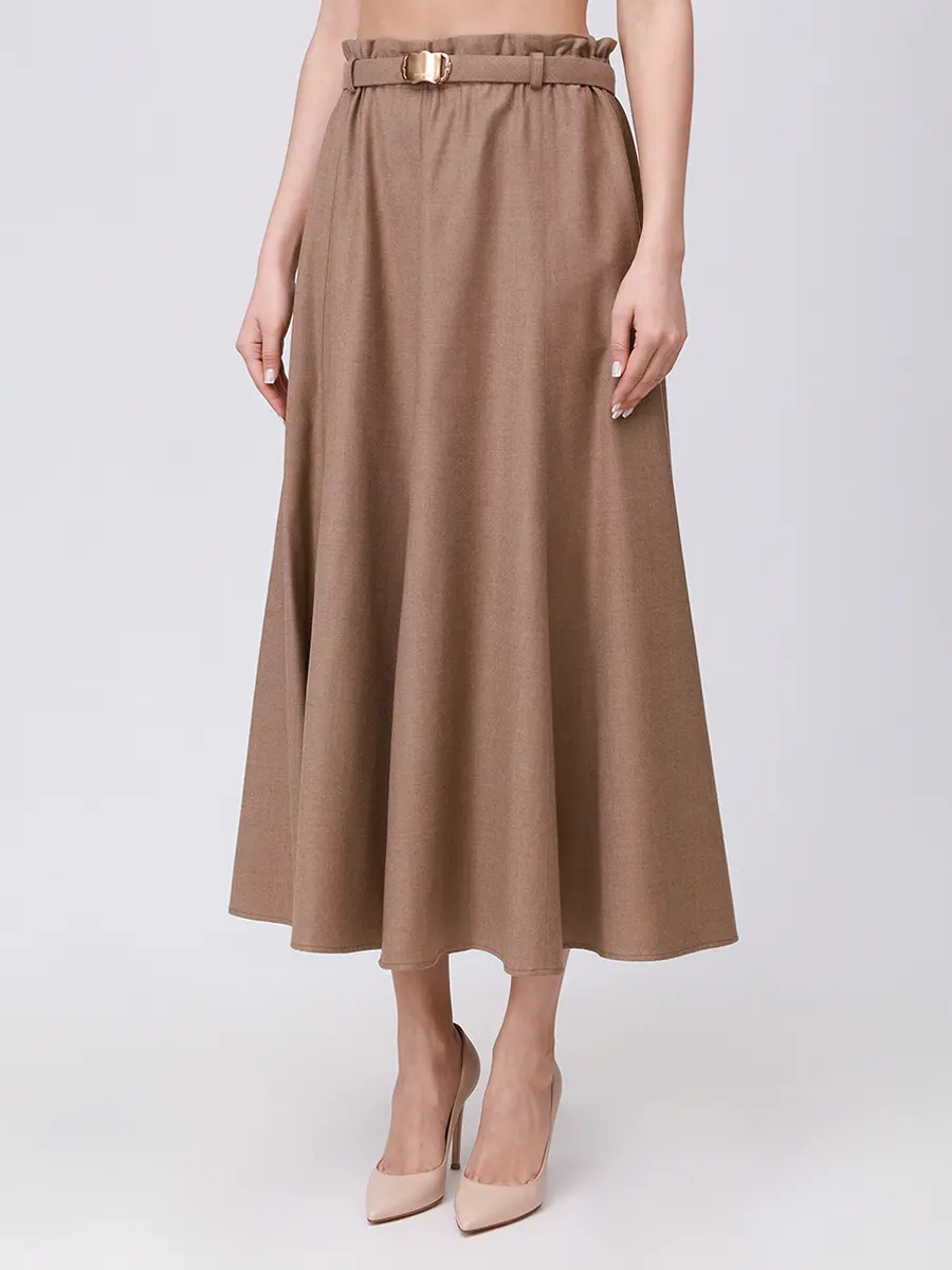 Юбка шерстяная