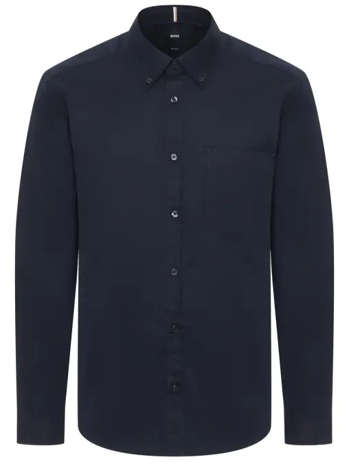 Рубашка Regular Fit хлопковая BOSS