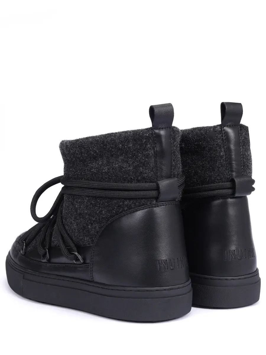 Ботинки комбинированные на меху
