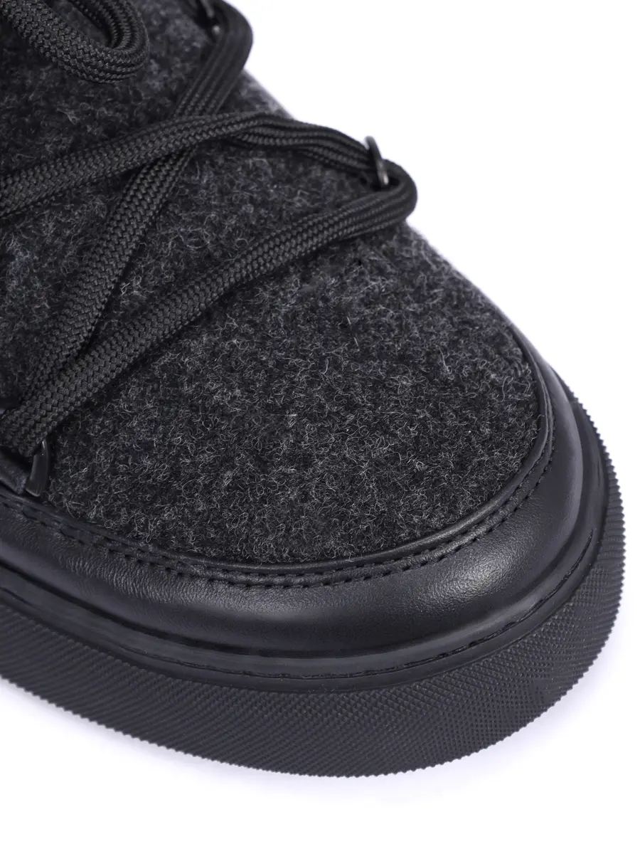 Ботинки комбинированные на меху