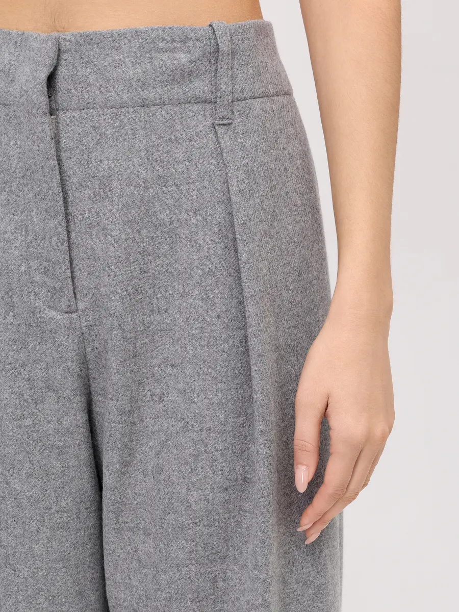 Брюки шерстяные